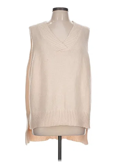 Pre-owned Shein Sweater Vest In Tan