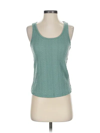 Pre-owned Shein Sweater Vest In Teal
