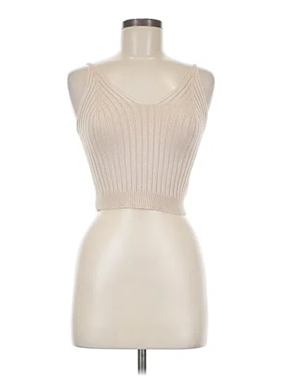 Pre-owned Shein Sweater Vest In White