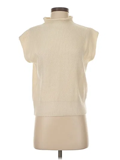 Pre-owned Shein Sweater Vest In White