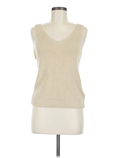 Pre-owned Shein Sweater Vest In White