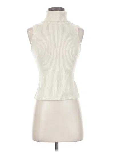 Pre-owned Shein Sweater Vest In White