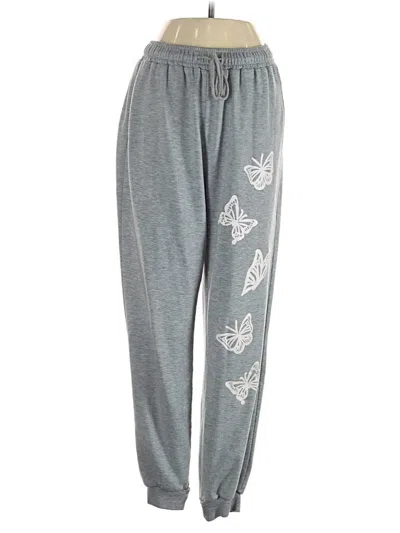 Pre-owned Shein Sweatpants In Gray