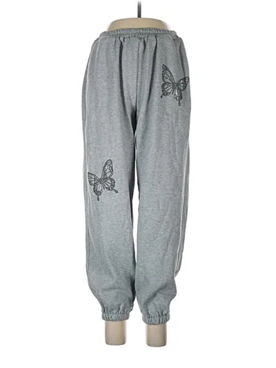 Pre-owned Shein Sweatpants In Gray