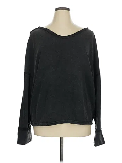 Pre-owned Shein Sweatshirt In Black