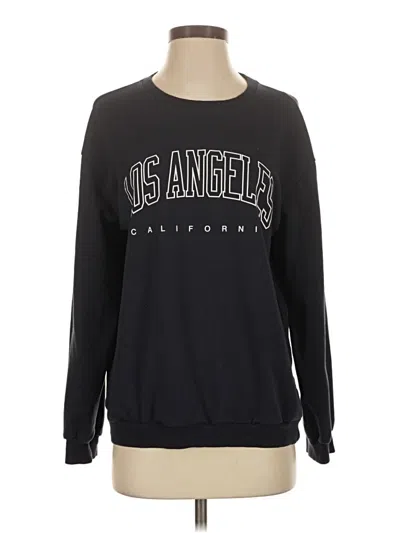 Pre-owned Shein Sweatshirt In Black
