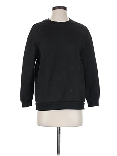 Pre-owned Shein Sweatshirt In Black