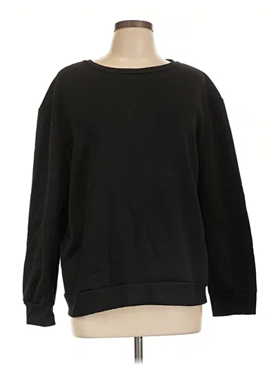 Pre-owned Shein Sweatshirt In Black