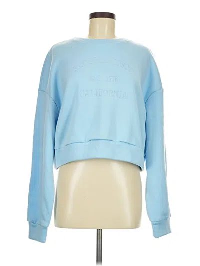 Pre-owned Shein Sweatshirt In Blue