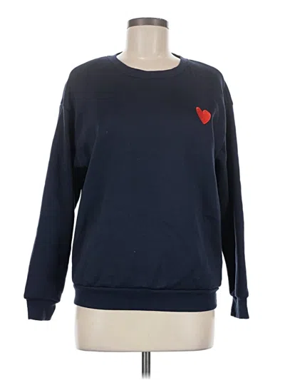 Pre-owned Shein Sweatshirt In Blue