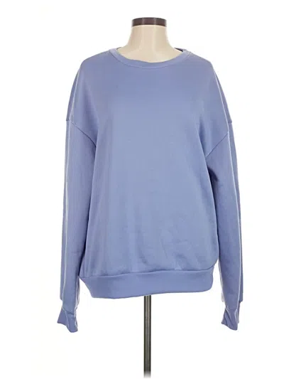 Pre-owned Shein Sweatshirt In Blue