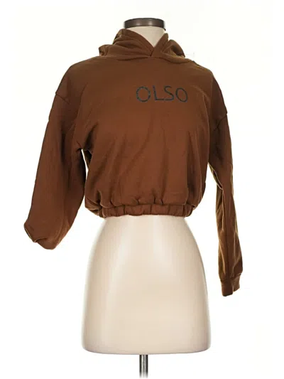 Pre-owned Shein Sweatshirt In Brown