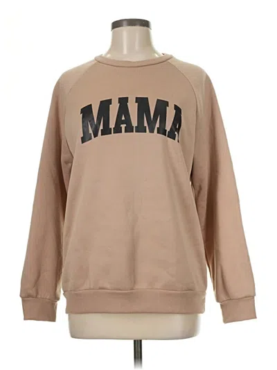 Pre-owned Shein Sweatshirt In Brown