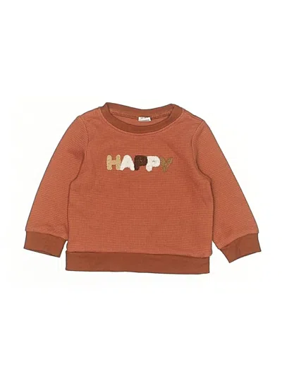 Pre-owned Shein Kids' Sweatshirt In Brown