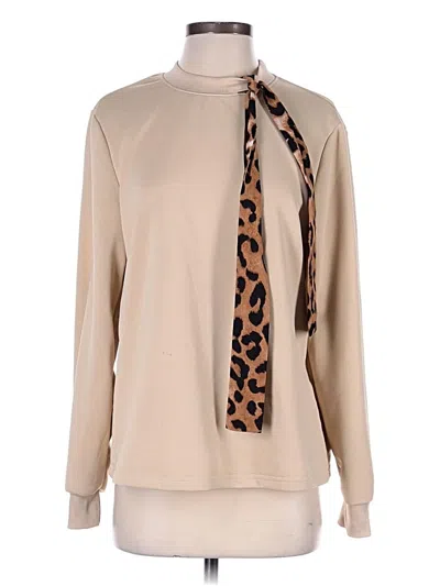 Pre-owned Shein Sweatshirt In Brown