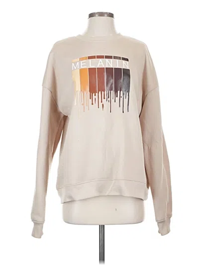 Pre-owned Shein Sweatshirt In Brown