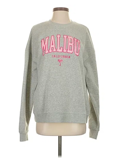 Pre-owned Shein Sweatshirt In Gray