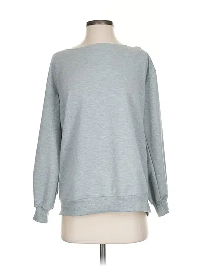 Pre-owned Shein Sweatshirt In Gray