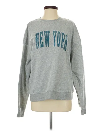 Pre-owned Shein Sweatshirt In Gray