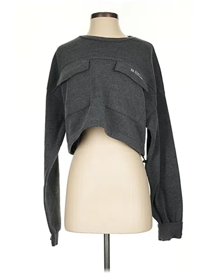 Pre-owned Shein Sweatshirt In Gray