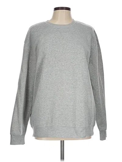 Pre-owned Shein Sweatshirt In Gray