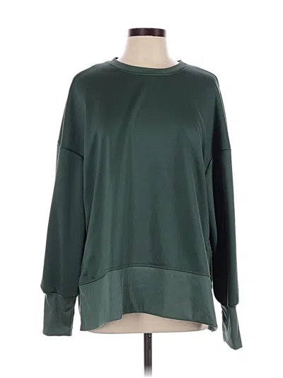 Pre-owned Shein Sweatshirt In Green