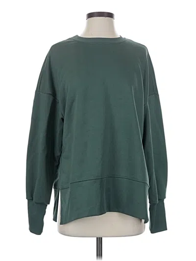 Pre-owned Shein Sweatshirt In Green