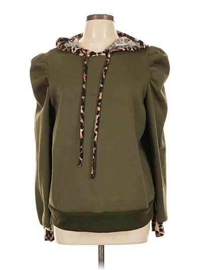 Pre-owned Shein Sweatshirt In Green