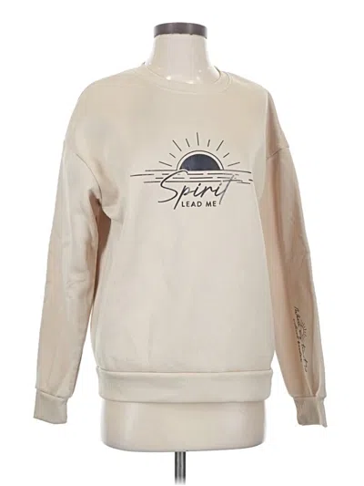 Pre-owned Shein Sweatshirt In Ivory