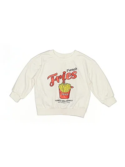 Pre-owned Shein Kids' Sweatshirt In Ivory