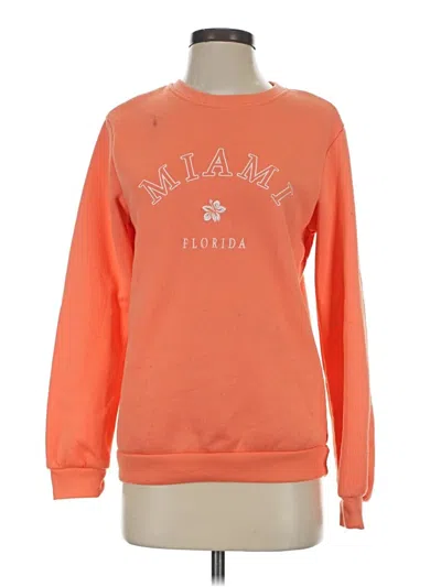 Pre-owned Shein Sweatshirt In Orange