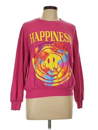Pre-owned Shein Sweatshirt In Pink