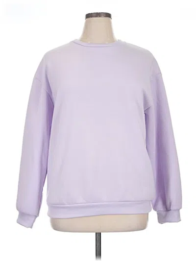 Pre-owned Shein Sweatshirt In Purple