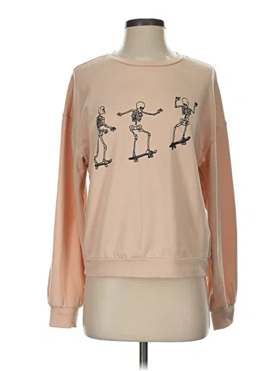 Pre-owned Shein Sweatshirt In Tan
