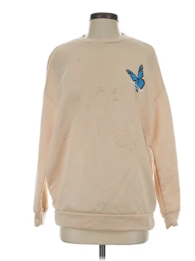 Pre-owned Shein Sweatshirt In Tan