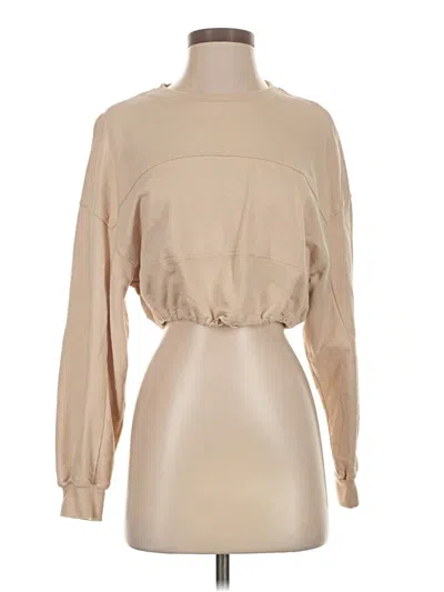 Pre-owned Shein Sweatshirt In Tan