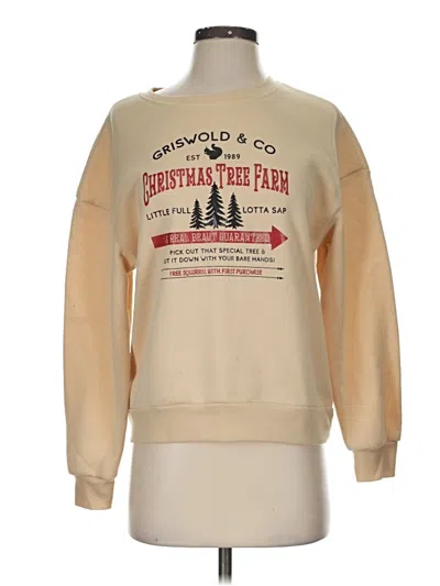 Pre-owned Shein Sweatshirt In Tan