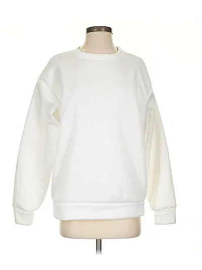 Pre-owned Shein Sweatshirt In White