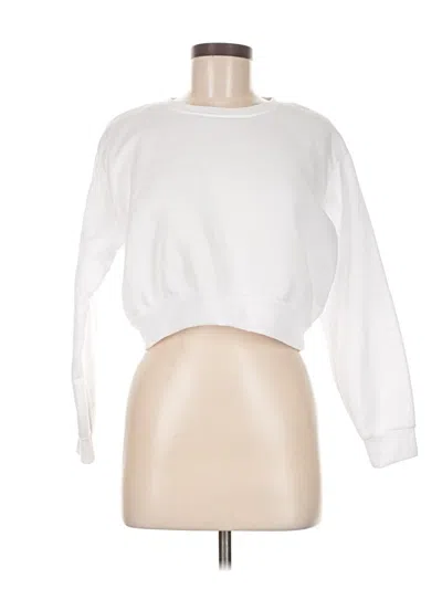 Pre-owned Shein Sweatshirt In White