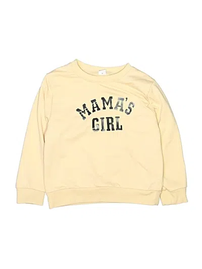 Pre-owned Shein Kids' Sweatshirt In Yellow