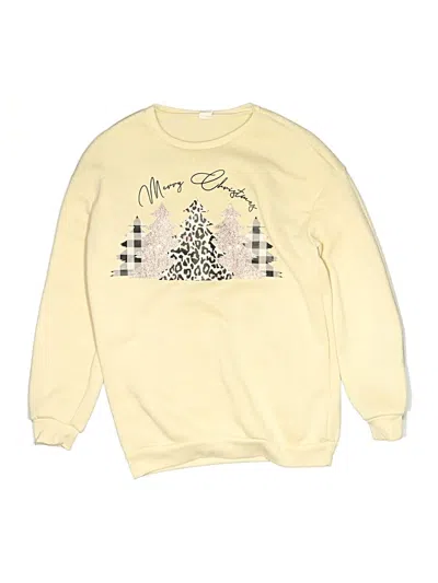 Pre-owned Shein Kids' Sweatshirt In Yellow