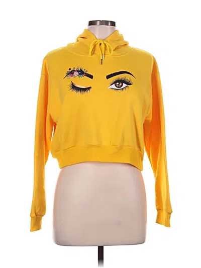 Pre-owned Shein Sweatshirt In Yellow