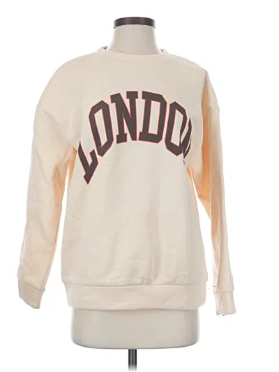 Pre-owned Shein Sweatshirt In Yellow