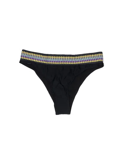 Pre-owned Shein Swimsuit Bottoms In Black