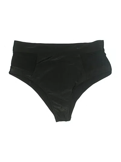 Pre-owned Shein Swimsuit Bottoms In Black