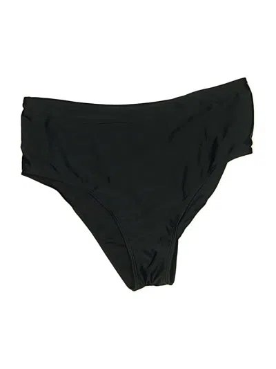 Pre-owned Shein Swimsuit Bottoms In Black