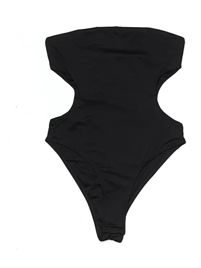 Pre-owned Shein Swimsuit Bottoms In Black