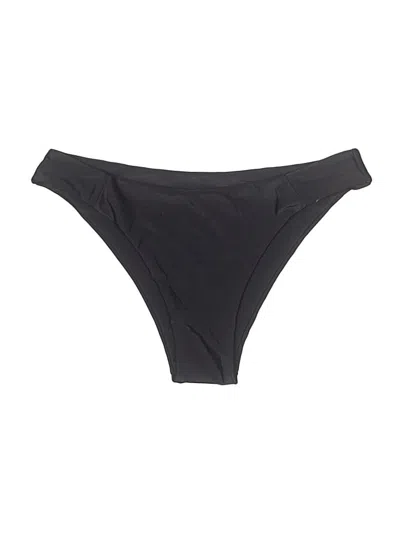 Pre-owned Shein Swimsuit Bottoms In Black