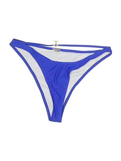 Pre-owned Shein Swimsuit Bottoms In Blue
