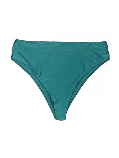 Pre-owned Shein Swimsuit Bottoms In Blue